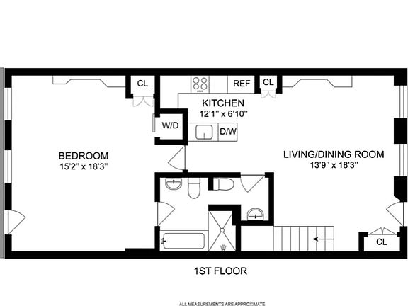 2nd image of 100 Bergen St APT 1