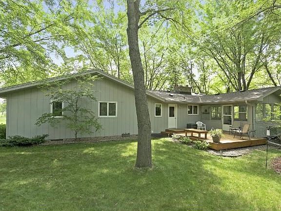 New deck is attached to 3 seasons porch for inside or outside enjoy of the changing seasons.
