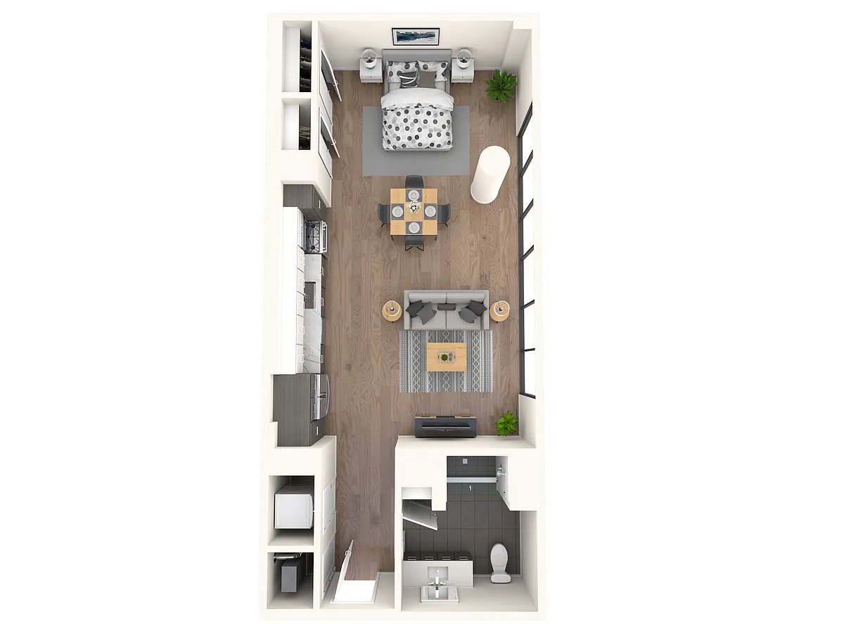 Floor plan D4
