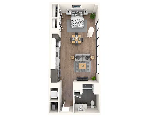 Floor plan D4