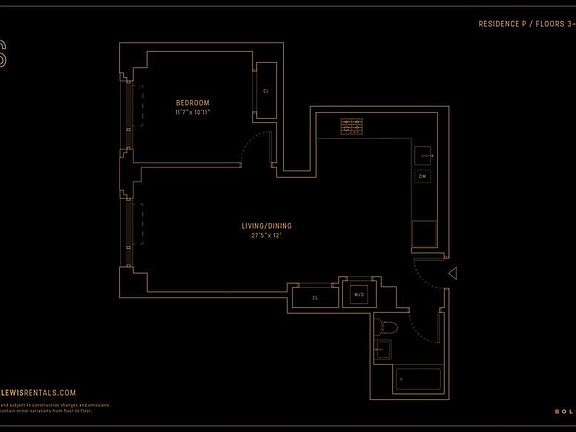 2nd image of 411 W 35th St APT 9P