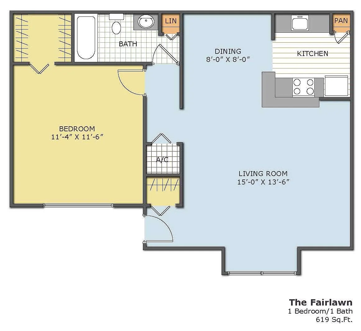 Floor plan Fairlawn