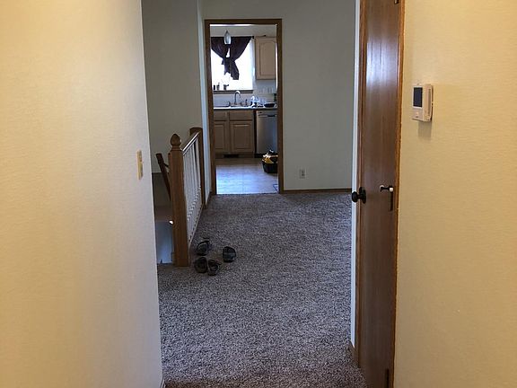 Hallway from upstairs bedrooms to living room