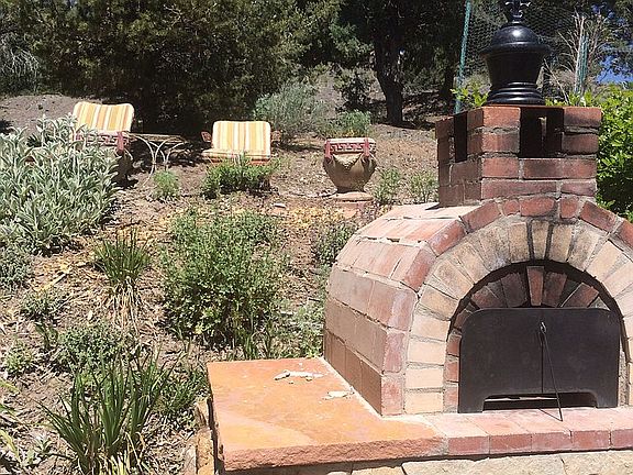 Wood fired pizza oven