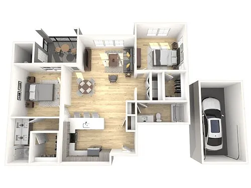 Floor plan B3