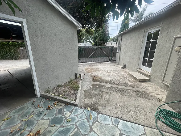 Back Garage Entrance