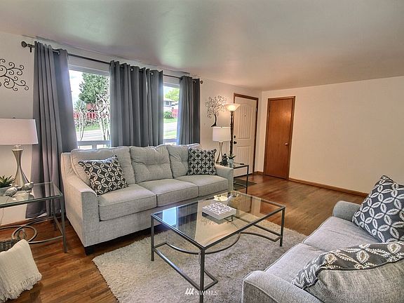 Living room with lots of natural light