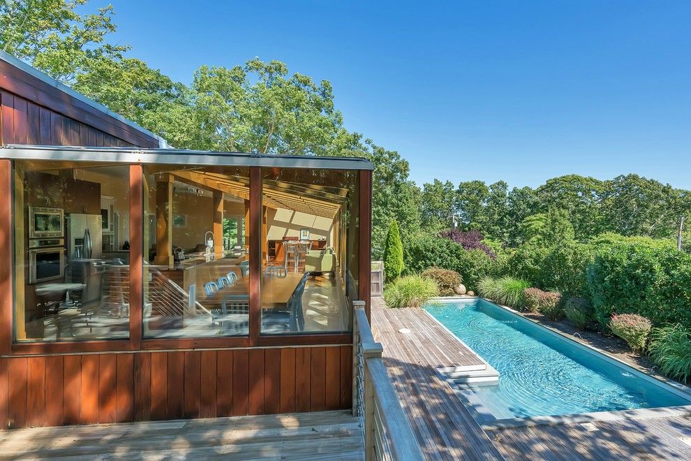  DECK OVERLOOKING POOL