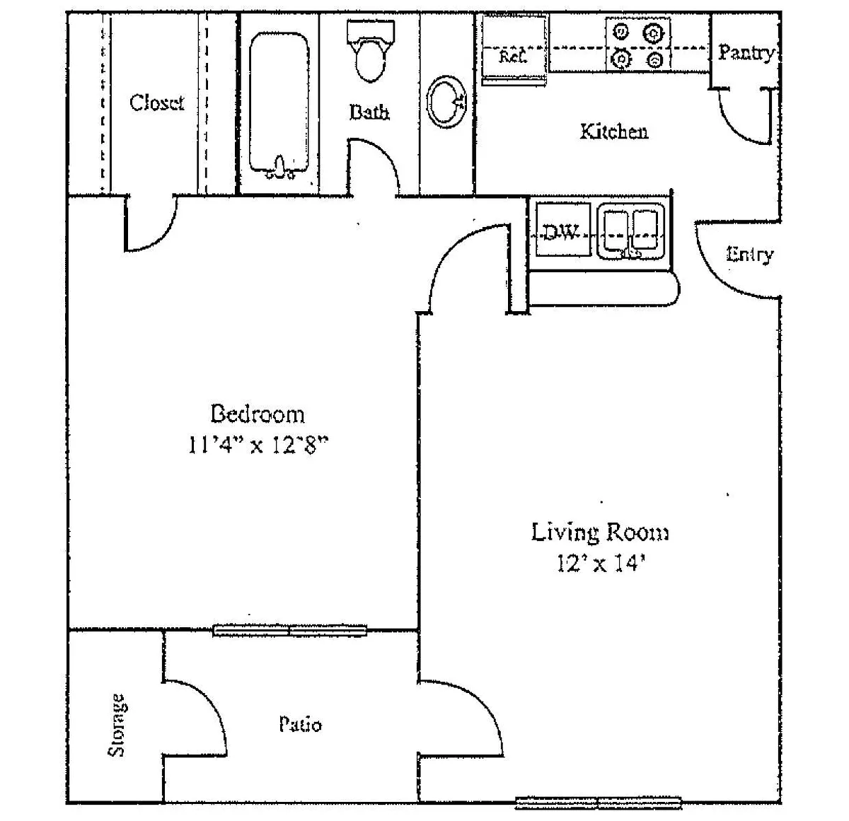 Floor plan A1