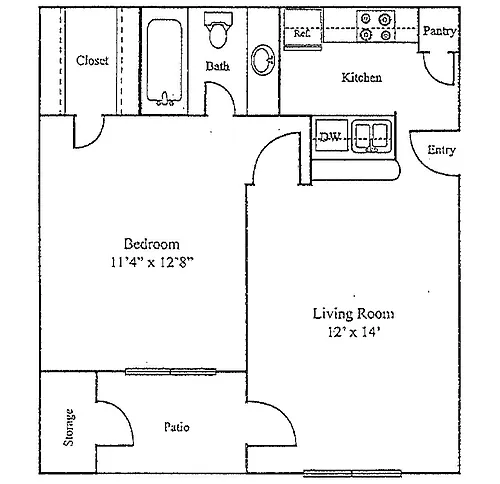 Floor plan A1