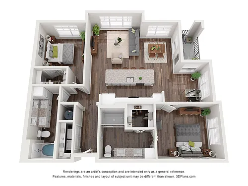 Floor plan B3