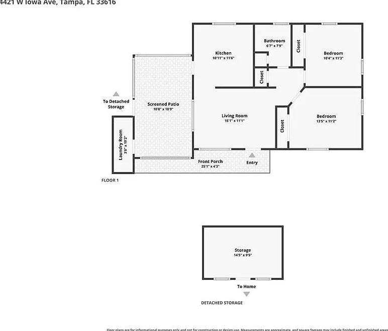2 bed, 1.0 bath, 825 sqft, $2,200 — Photo 3