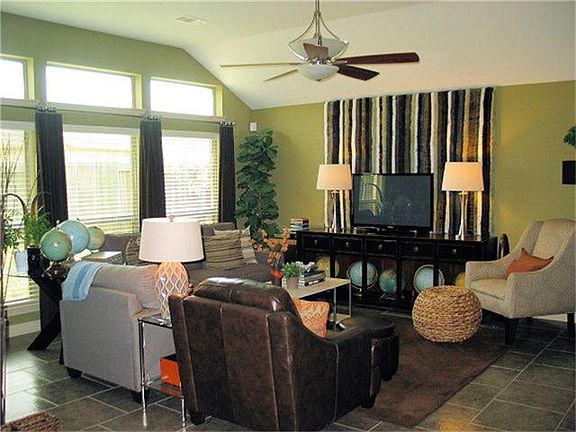 Large Den With High Ceiling