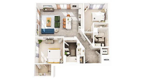 Floor plan B2B