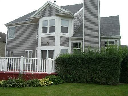 very private backyard