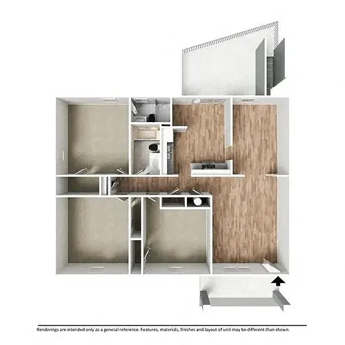 Floor plan The Freesia