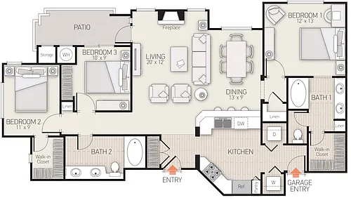 Floor plan Plan 11