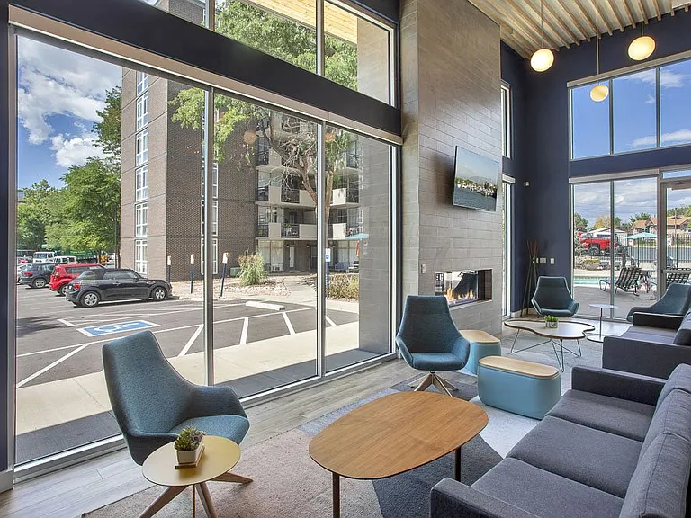 Hang out and relax in the resident lounge
