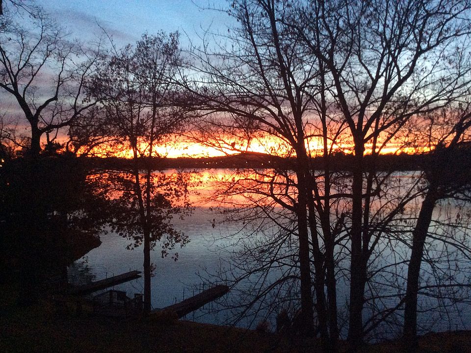 Sunset off deck
