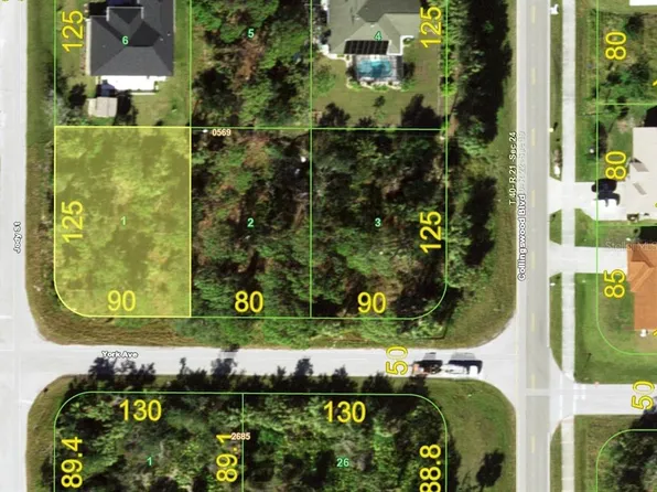 17508 York Ave Lot 1-2-3, Pt Charlotte, FL 33948