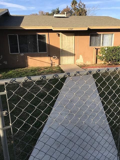 Fenced front yard