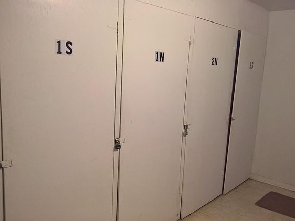 Dedicated lockable storage