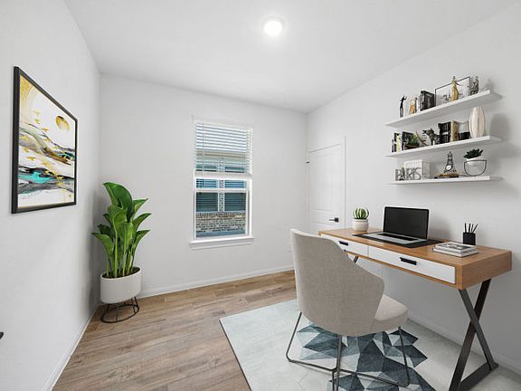 Virtually Staged Office