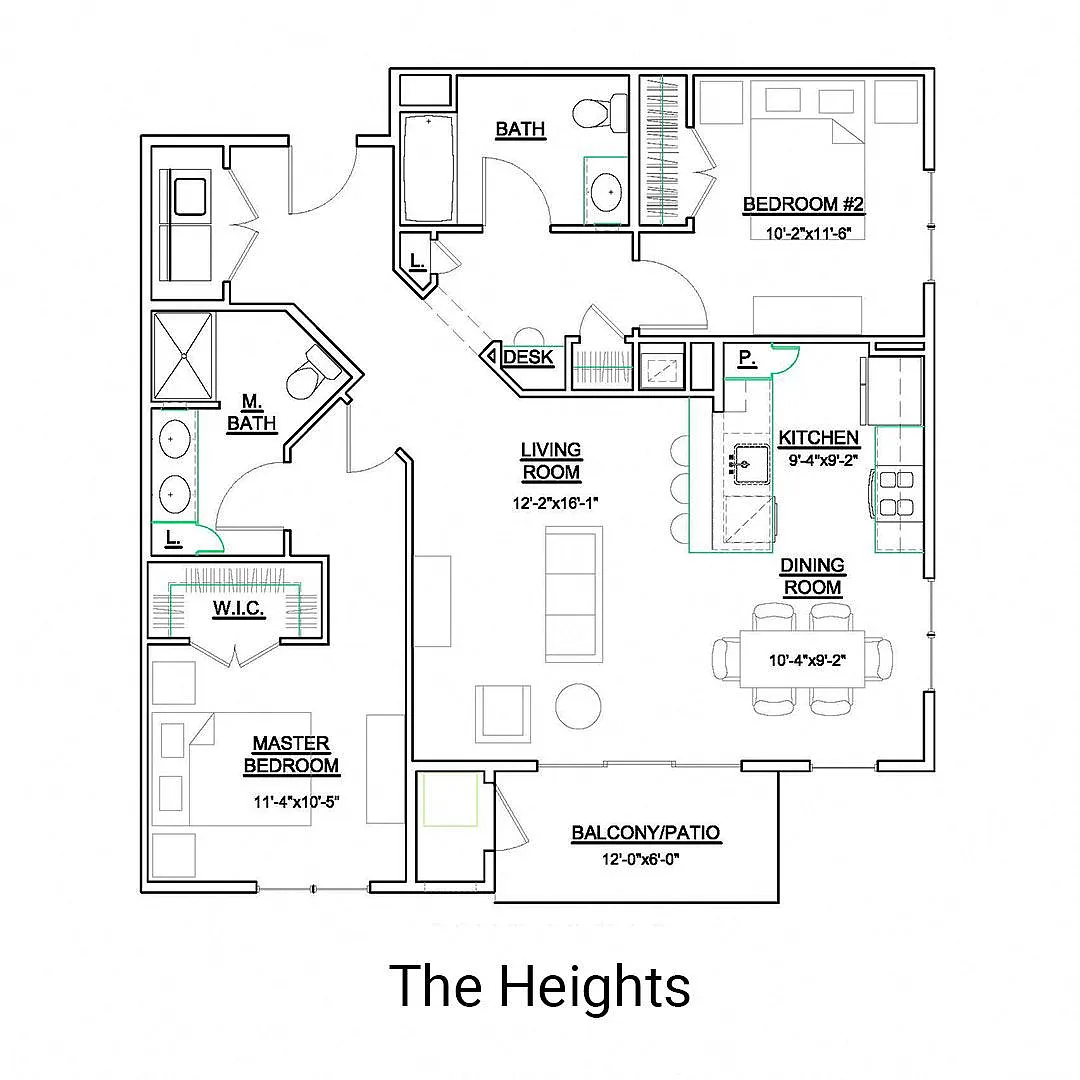 Floor plan Asher