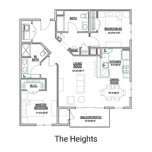 Floor plan Asher