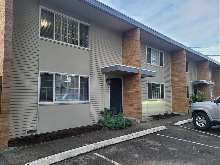 front entrance of unit