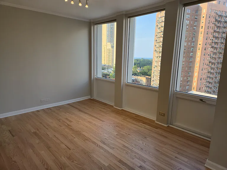 Lake views from dining room