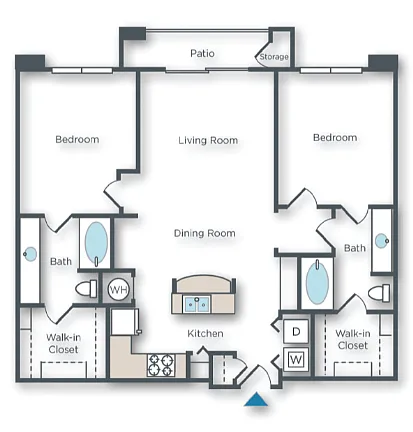 Floor plan Ivy A