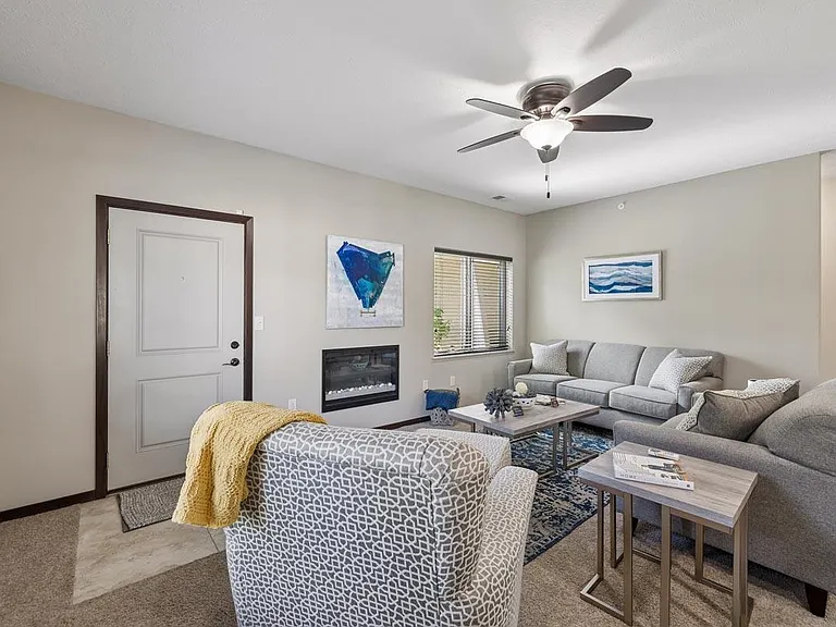 Comfortable living areas invite easy evenings in, with space to relax, recharge, and enjoy time together.