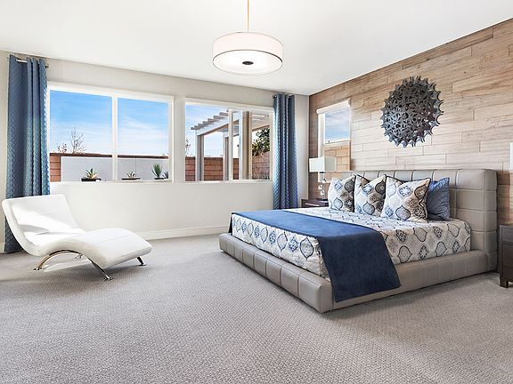 Plan 3 Model - Master Bedroom