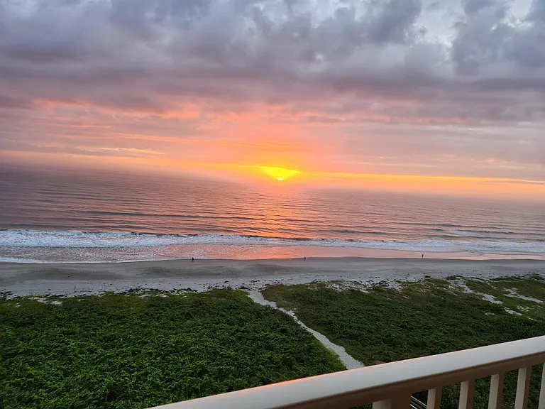 Back Balcony at sunrise