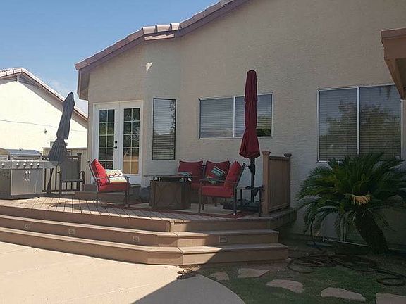 Deck from dining room