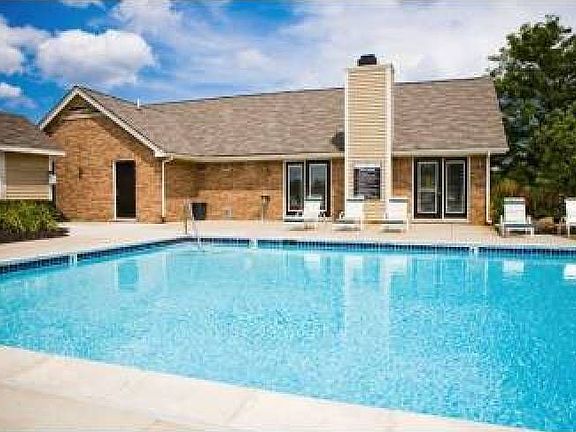 Pool area at clubhouse
