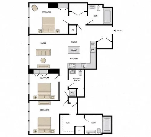 Floor plan 3-A1
