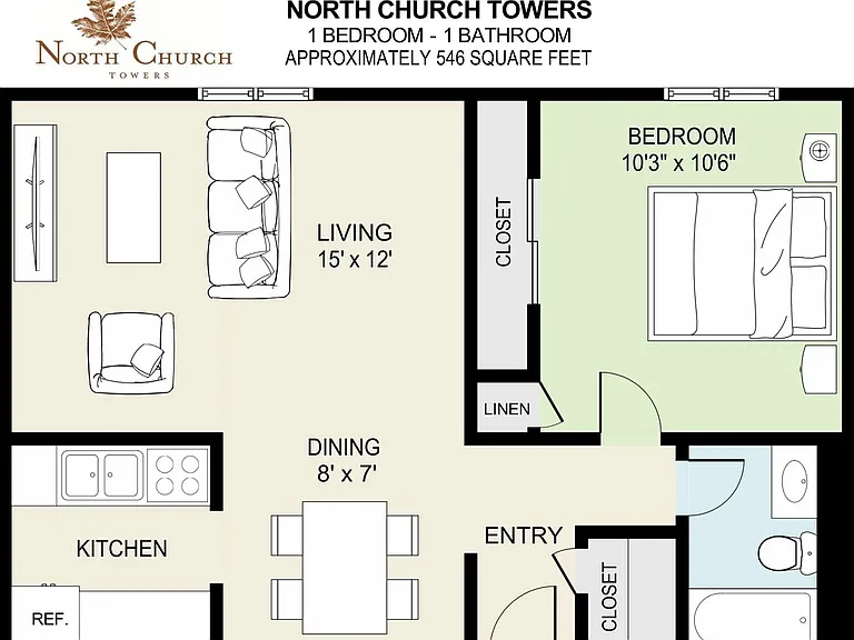 North Church Towers Apartments — Photo 22