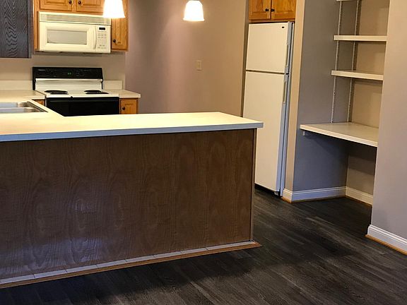 Kitchen from the living room