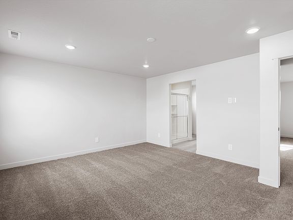 The Pine floorplan interior image taken at a Meritage Homes Community in Tooele, UT.