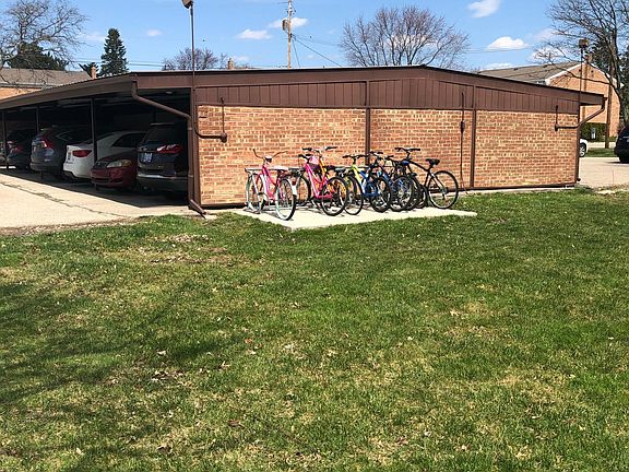 Carport and bike storage