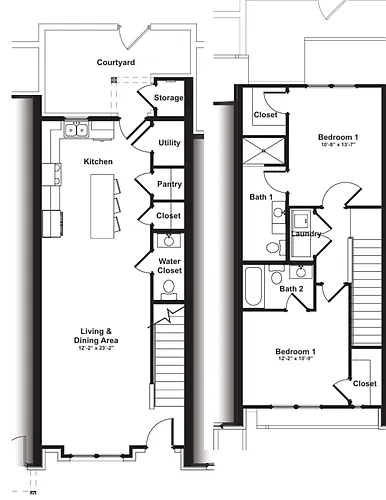 Floor plan Peachtree