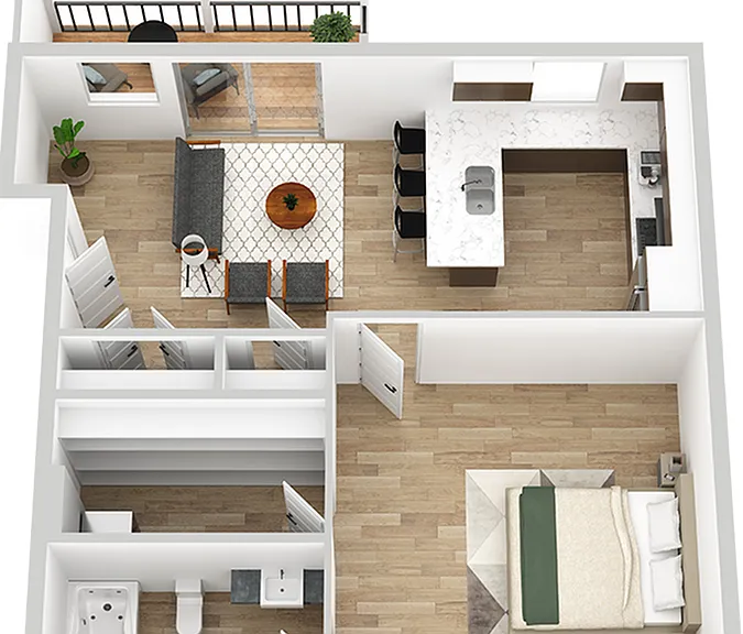 645 square foot one bedroom, one bath apartment home 645 square foot one bedroom, one bath apartment home