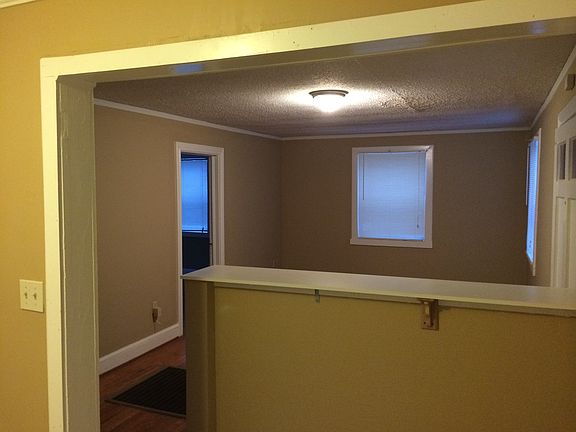 view of den from kitchen