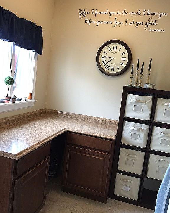 Laundry Room Folding Area