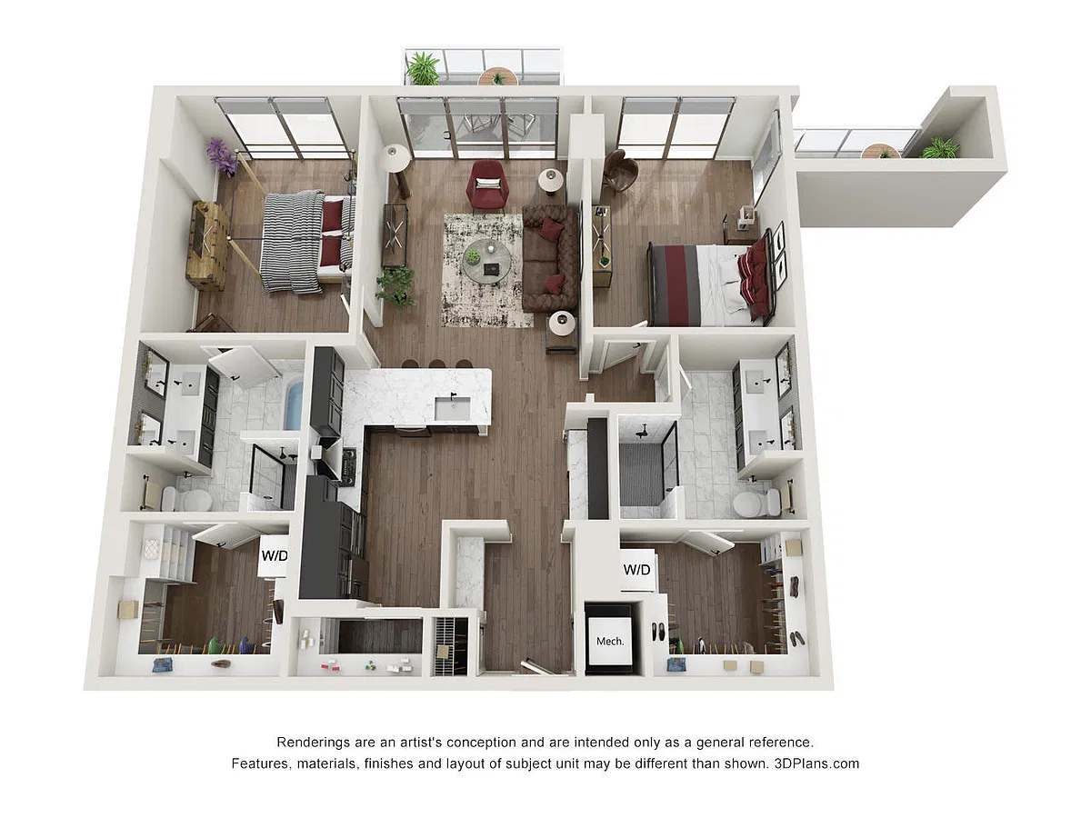 Floor plan B3.T