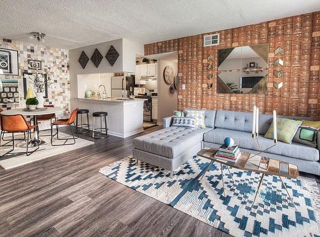 Living Room, Dining Room, Kitchen