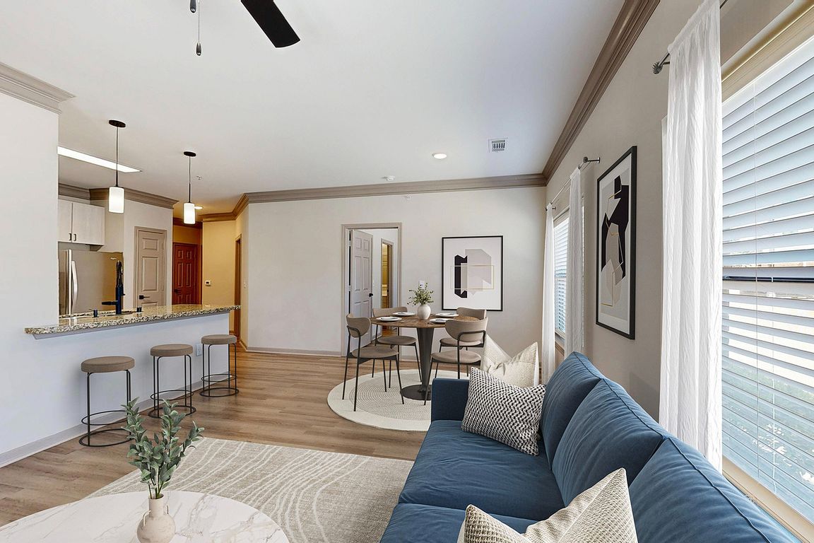 Newly Renovated Open Floor Plan Living Area