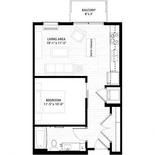 Floor plan The Woods